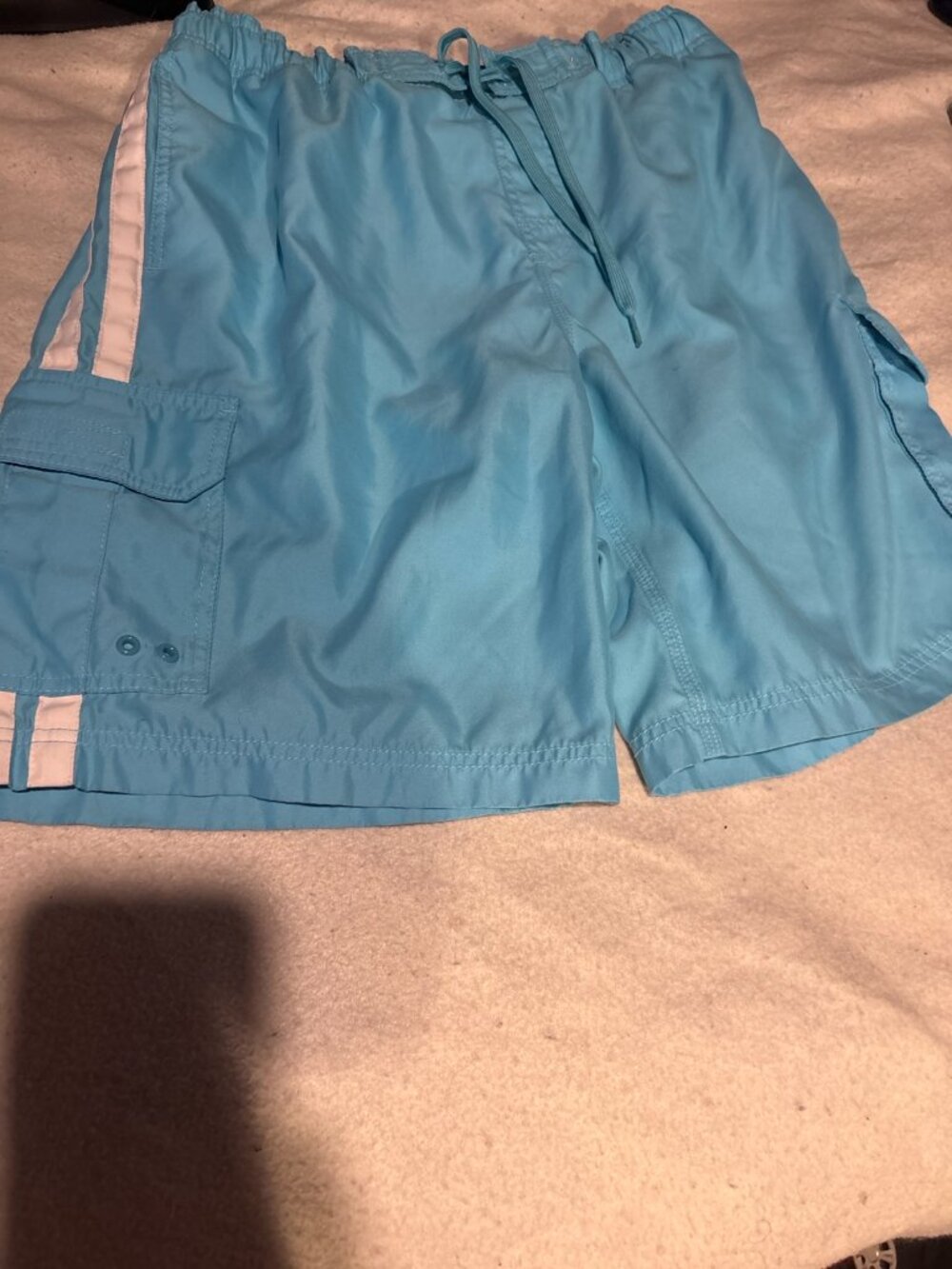 Reel Legends Aqua Fishing Swim Board Shorts Mesh Lined Size L